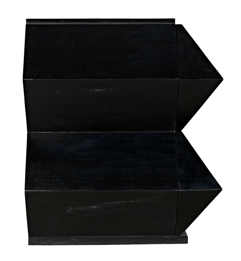 Vico Wood Black Dresser Dressers LOOMLAN By Noir