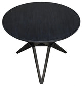 Victor Wood Round Dining Table Dining Tables LOOMLAN By Noir