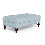 Victoria Leather Ottoman Ottomans LOOMLAN By Uptown Sebastian