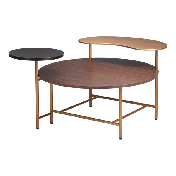 Viken Coffee Table Multicolor Coffee Tables LOOMLAN By Zuo Modern