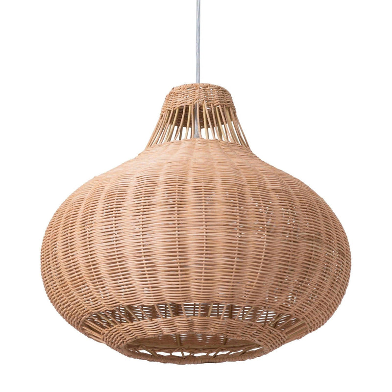 Vincent Ceiling Lamp Natural Pendants LOOMLAN By Zuo Modern