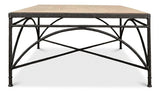 Vineyards Iron Cocktail Coffee Table Coffee Tables LOOMLAN By Sarreid