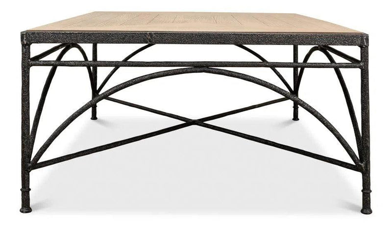 Vineyards Iron Cocktail Coffee Table Coffee Tables LOOMLAN By Sarreid