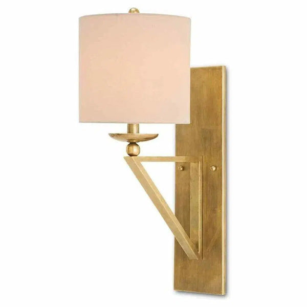 Vintage Brass Anthology Wall Sconce Wall Sconces LOOMLAN By Currey & Co