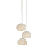 Virtu 3-Light Round Multi-Drop Pendant Pendants LOOMLAN By Currey & Co