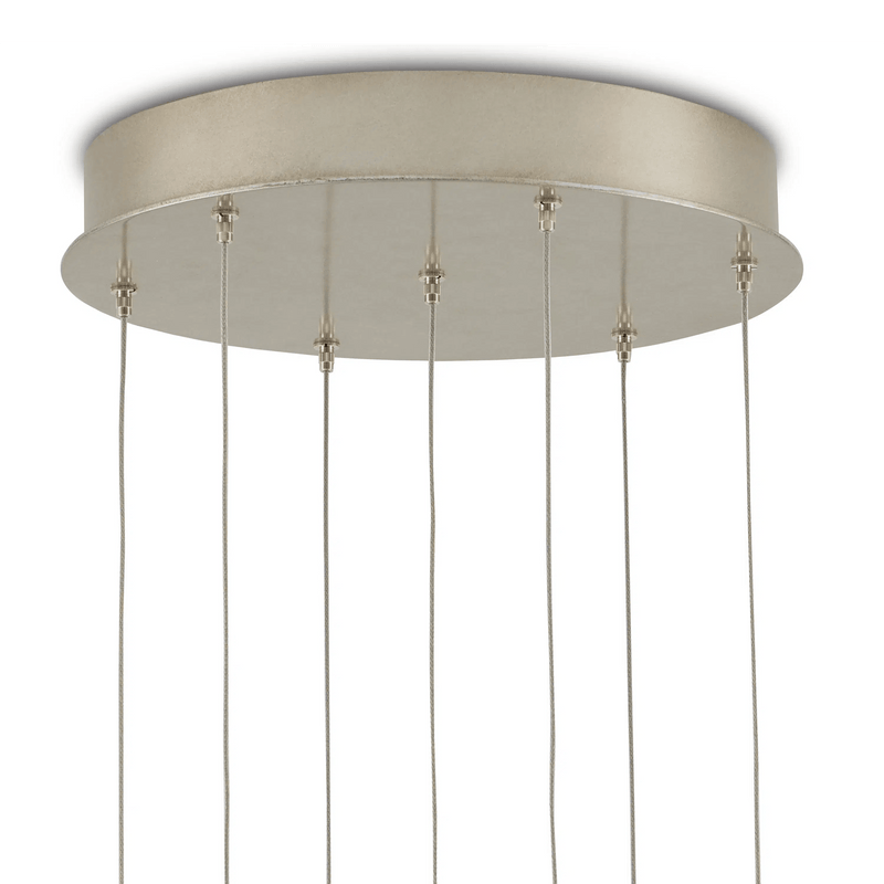 Virtu 7-Light Round Multi-Drop Pendant Pendants LOOMLAN By Currey & Co