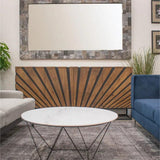 Virtual Modern Sideboard for Dining Room On Iron Frame Sideboards LOOMLAN By LH Imports