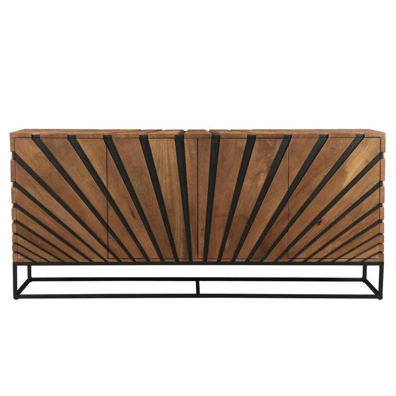 Virtual Modern Sideboard for Dining Room On Iron Frame Sideboards LOOMLAN By LH Imports