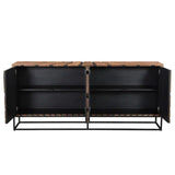 Virtual Modern Sideboard for Dining Room On Iron Frame Sideboards LOOMLAN By LH Imports