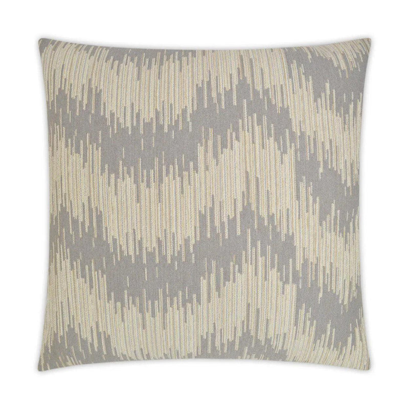 Vittorio Quartz Grey Throw Pillow With Insert Throw Pillows LOOMLAN By D.V. Kap