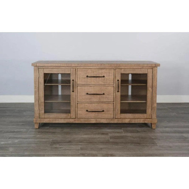 Vivian Server Light Brown Sideboards LOOMLAN By Sunny D