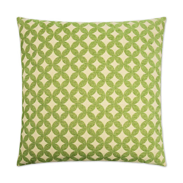 Volt Green Throw Pillow With Insert Throw Pillows LOOMLAN By D.V. Kap