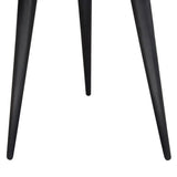 Vortex Round End Table in Black Finish Side Tables LOOMLAN By Diamond Sofa