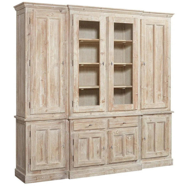 Wainscott Display Cabinet Buffets & Curios LOOMLAN By Furniture Classics