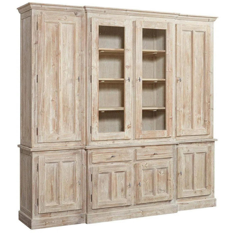 Wainscott Display Cabinet Buffets & Curios LOOMLAN By Furniture Classics