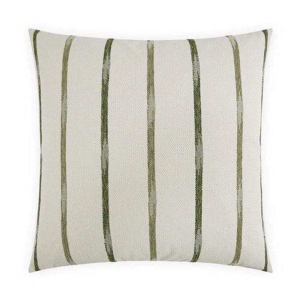 Wallasch Moss Off-White Throw Pillow With Insert Throw Pillows LOOMLAN By D.V. Kap