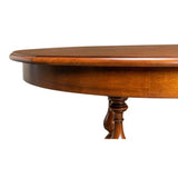 Walnut Jupe Extendable Round Dining Table Walnut Finish Dining Tables LOOMLAN By Sarreid