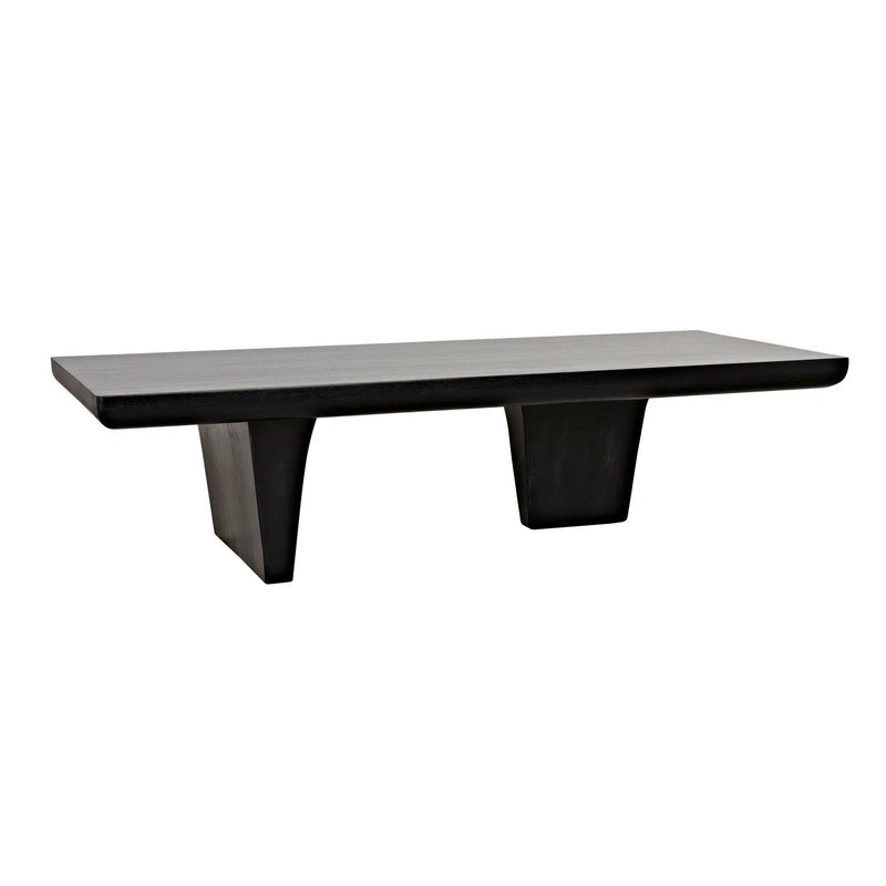 Ward Coffee Table, Hand Rubbed Black Coffee Tables LOOMLAN By Noir