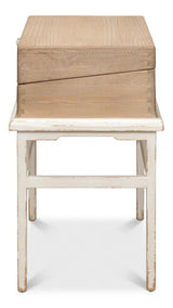 Warmly Box On Stand Side Table Side Tables LOOMLAN By Sarreid