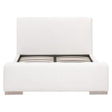 Warren White Boucle Bed With Storage Beds LOOMLAN By Essentials For Living