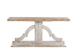 Washed Bracket Console Console Tables LOOMLAN By Furniture Classics