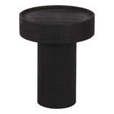 Watson Side Table Matte Black Side Tables LOOMLAN By Zuo Modern