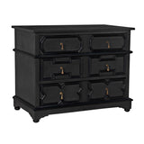 Watson Wood Black Dresser Dressers LOOMLAN By Noir