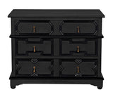 Watson Wood Black Dresser Dressers LOOMLAN By Noir