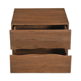 Watson Wood Brown Nightstand Nightstands LOOMLAN By Moe's Home