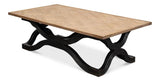 Wavy Coffee Table Antique Black Coffee Tables LOOMLAN By Sarreid