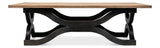 Wavy Coffee Table Antique Black Coffee Tables LOOMLAN By Sarreid