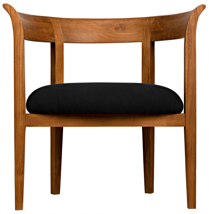 Webster Club Chair, Teak Dining Chairs LOOMLAN By Noir