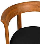 Webster Club Chair, Teak Dining Chairs LOOMLAN By Noir