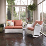 Weekend Retreat 3 Piece Wicker Loveseat & Rocker Set Lloyd Flanders Outdoor Lounge Sets LOOMLAN By Lloyd Flanders