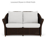 Weekend Retreat 3 Piece Wicker Loveseat & Rocker Set Lloyd Flanders Outdoor Lounge Sets LOOMLAN By Lloyd Flanders