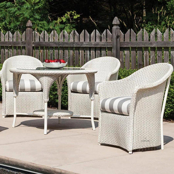 Weekend Retreat 5PC Dining Table Set Lloyd Flanders Outdoor Dining Sets LOOMLAN By Lloyd Flanders