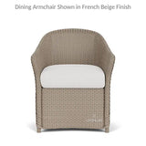 Weekend Retreat Dining Chair All Weather Wicker Lloyd Flanders Outdoor Dining Chairs LOOMLAN By Lloyd Flanders