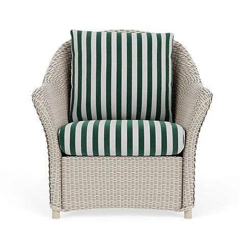 Weekend Retreat Lounge Chair All Weather Wicker Lloyd Flanders Outdoor Lounge Chairs LOOMLAN By Lloyd Flanders