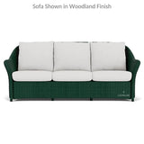 Weekend Retreat Outdoor Sofa All Weather Wicker Lloyd Flanders Outdoor Sofas & Loveseats LOOMLAN By Lloyd Flanders