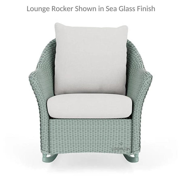 Weekend Retreat Rocker Lounge Chair Set With Table Lloyd Flanders Outdoor Lounge Sets LOOMLAN By Lloyd Flanders