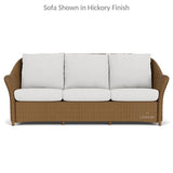 Weekend Retreat Wicker Sofa Lounge Set Lloyd Flanders Outdoor Lounge Sets LOOMLAN By Lloyd Flanders