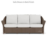 Weekend Retreat Wicker Sofa Lounge Set Lloyd Flanders Outdoor Lounge Sets LOOMLAN By Lloyd Flanders