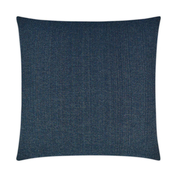 Wellford Blue Blue Throw Pillow With Insert Throw Pillows LOOMLAN By D.V. Kap