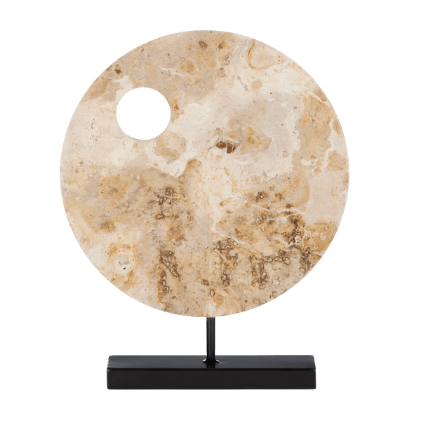 Wes Marble Disc Statues & Sculptures LOOMLAN By Currey & Co