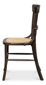 Wesley Dining Chairs Set of 2 Rattan Seat Dining Chairs LOOMLAN By Sarreid