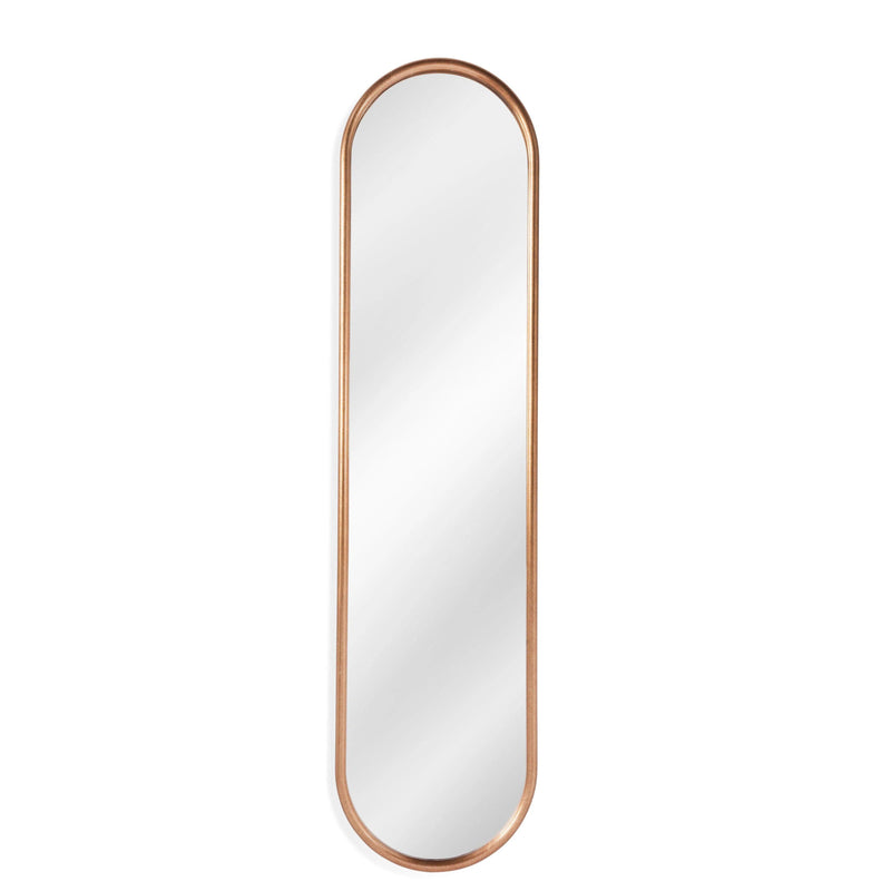 Westbury Resin Gold Vertical Wall Mirror Wall Mirrors LOOMLAN By Bassett Mirror