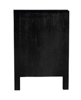 Weston Sideboard, Hand Rubbed Black with Light Brown Trim Sideboards LOOMLAN By Noir