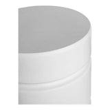 Whim Modern White Cement Accent Side Table Side Tables LOOMLAN By Moe's Home