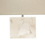 White Alabaster Borealis Accent Lamp Table Lamps LOOMLAN By Jamie Young