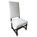 White Dining Chair Cordoba, Woolan Bleach Dining Chairs LOOMLAN By Peninsula Home